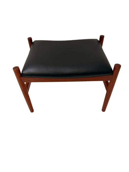 Mid-Century Modern Stool by Hugo Frandsen for Spøttrup Møbler, 1960s